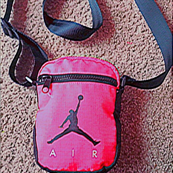 Jordan Handbags - Neon Pink Air Jordan Crossbody .